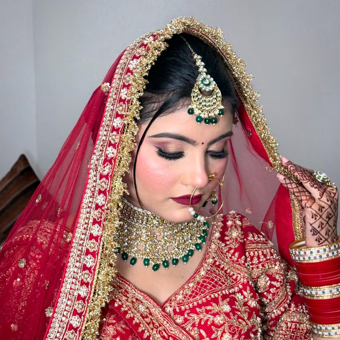 Bridal makeup
